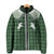 Aloha Hawaii Cowboys Paniolo Padded Jacket Forest Green Palaka - Polynesian Pride