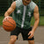 Aloha Hawaii Cowboys Paniolo Sleeveless Hoodie Forest Green Palaka - Polynesian Pride