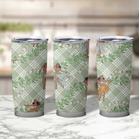 Mint Palaka Hula Girls Seamless Hawaii Aloha Tumbler Cup - Polynesian Pride