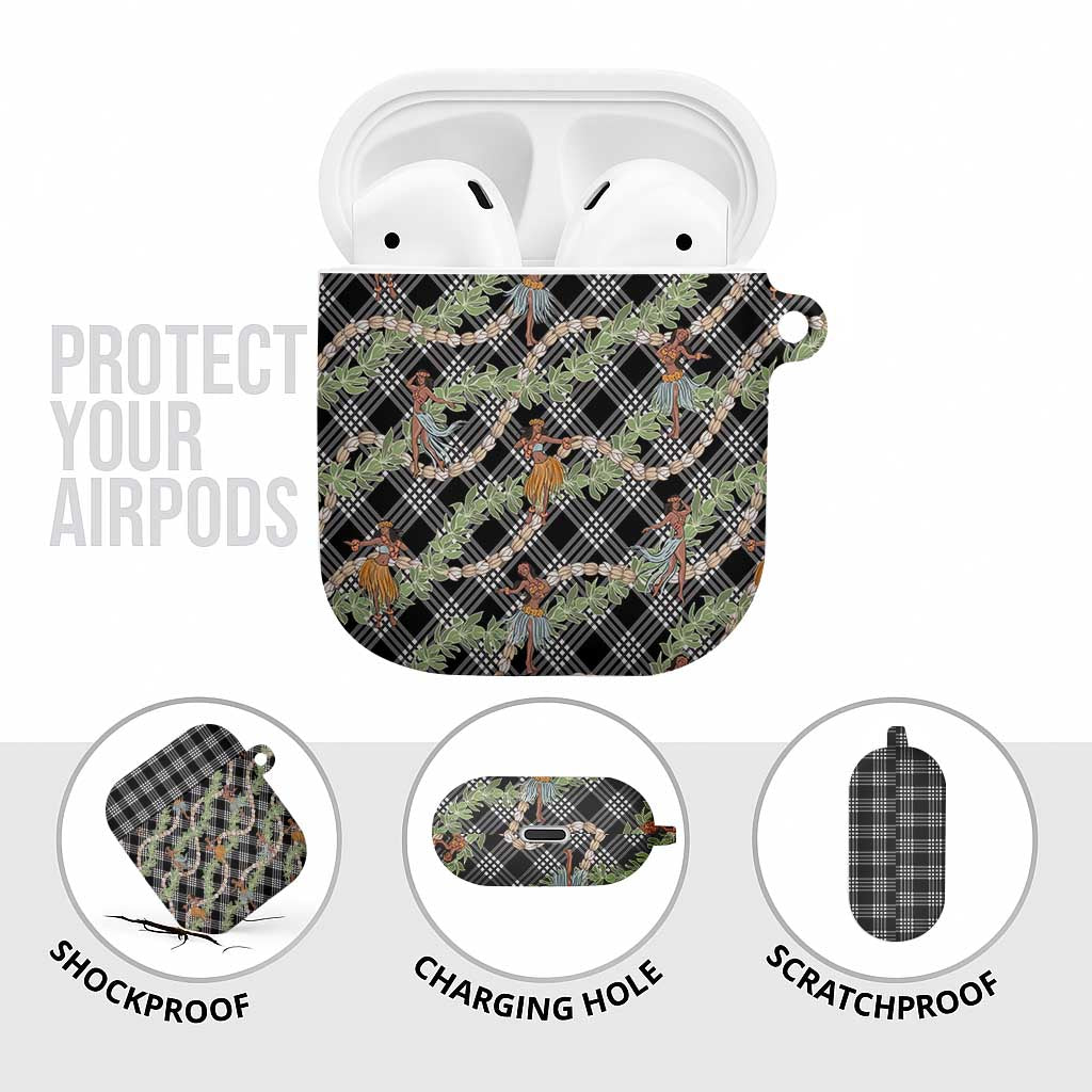 Sable Palaka Hula Girls Seamless Hawaii Aloha AirPods Case - Polynesian Pride