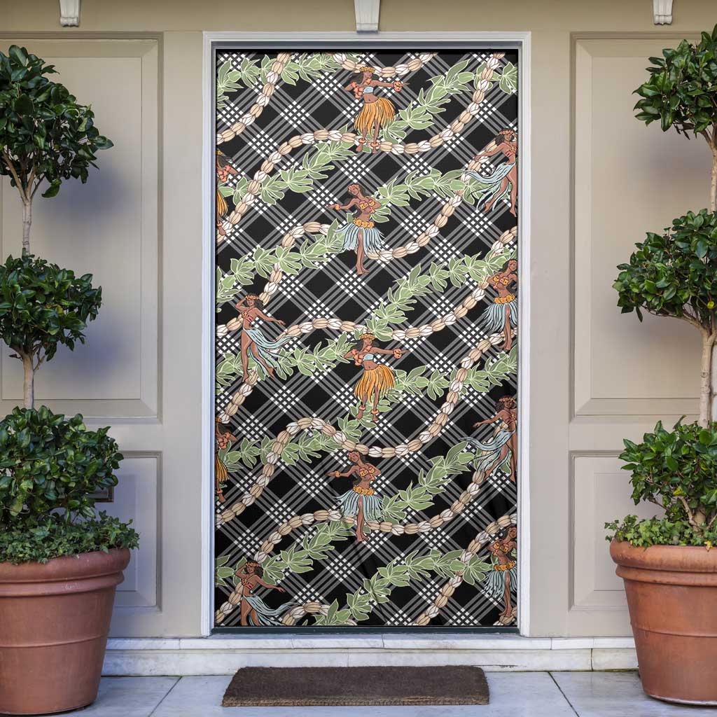 Sable Palaka Hula Girls Seamless Hawaii Aloha Door Cover - Polynesian Pride