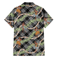 Sable Palaka Hula Girls Seamless Hawaii Aloha Hawaiian Shirt - Polynesian Pride