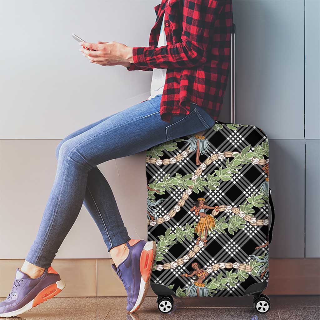 Sable Palaka Hula Girls Seamless Hawaii Aloha Luggage Cover - Polynesian Pride