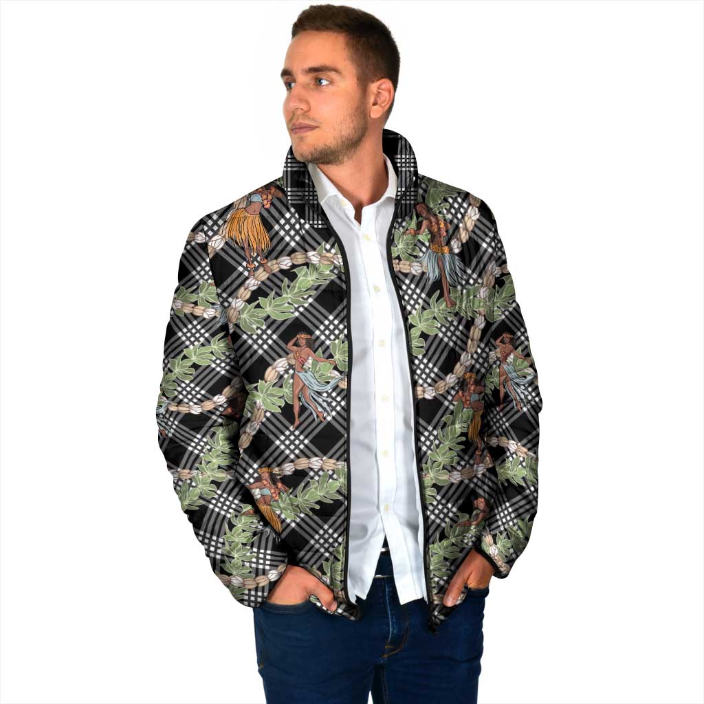 Sable Palaka Hula Girls Seamless Hawaii Aloha Padded Jacket - Polynesian Pride