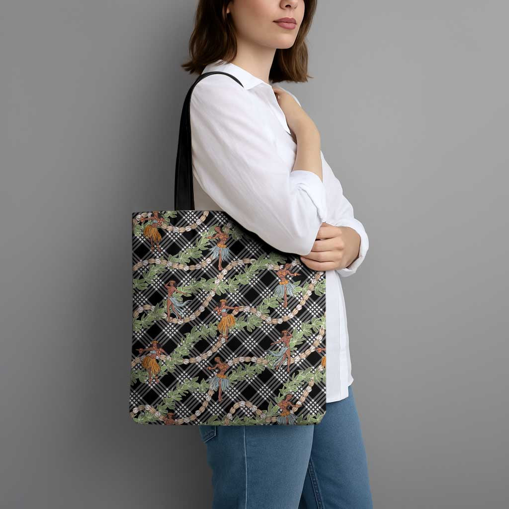 Sable Palaka Hula Girls Seamless Hawaii Aloha Tote Bag - Polynesian Pride