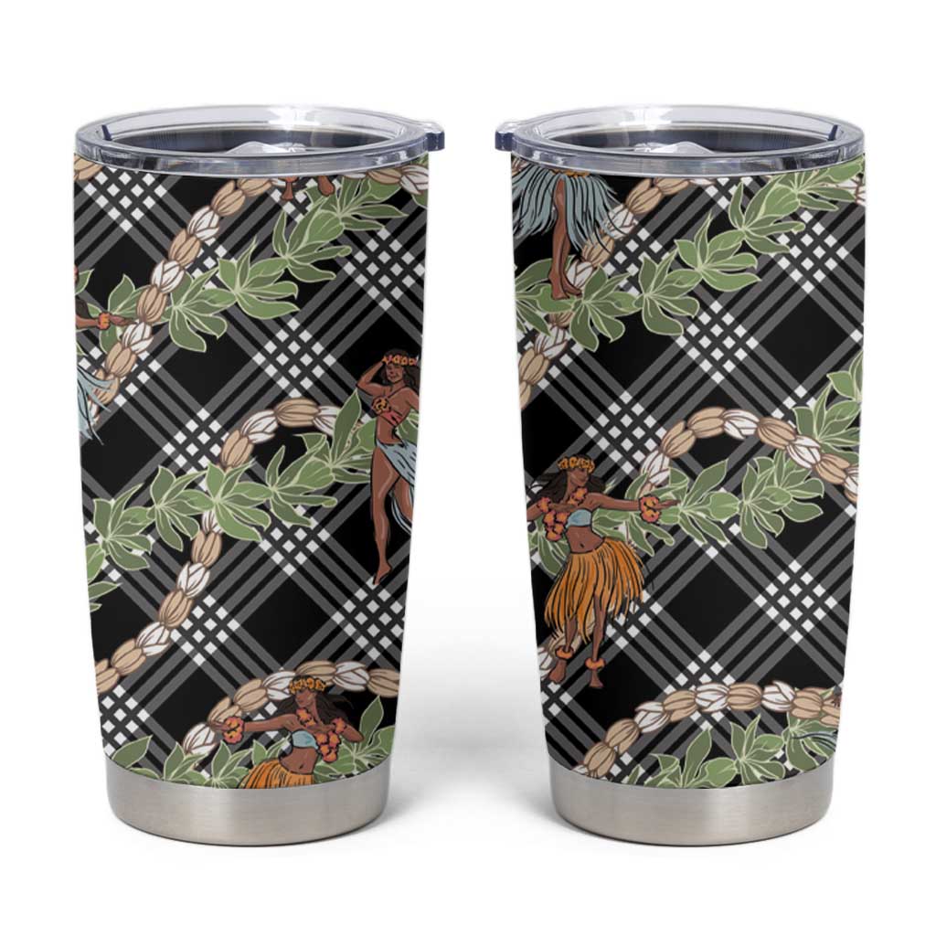 Sable Palaka Hula Girls Seamless Hawaii Aloha Tumbler Cup - Polynesian Pride