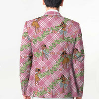 Lokelani Pink Palaka Hula Girls Seamless Hawaii Aloha Blazer LT7 - Polynesian Pride