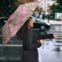 Lokelani Pink Palaka Hula Girls Seamless Hawaii Aloha Umbrella - Polynesian Pride