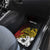 Personalized Papua New Guinea 50th Independence Anniversary Car Mats Oro Tapa Mix Plumeria