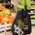 Personalized Papua New Guinea 50th Independence Anniversary Grocery Bag Oro Tapa Mix Plumeria