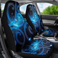 New Zealand Maori Matariki Car Seat Cover Galaxy Kowhaiwhai