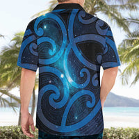 New Zealand Maori Matariki Hawaiian Shirt Galaxy Kowhaiwhai LT7 - Polynesian Pride