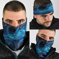New Zealand Maori Matariki Neck Gaiter Galaxy Kowhaiwhai