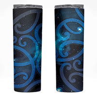 New Zealand Maori Matariki Skinny Tumbler Galaxy Kowhaiwhai LT7 Galaxy - Polynesian Pride