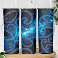 New Zealand Maori Matariki Skinny Tumbler Galaxy Kowhaiwhai LT7 - Polynesian Pride