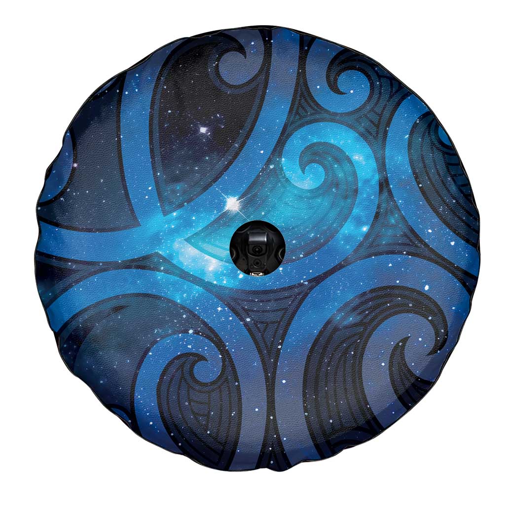 New Zealand Maori Matariki Spare Tire Cover Galaxy Kowhaiwhai LT7 - Polynesian Pride