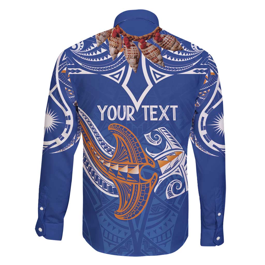 Yokwe Marshall Islands Personalized Family Matching Off Shoulder Maxi Dress and Hawaiian Shirt Jemenei Day - Seashell Necklace