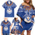 Yokwe Marshall Islands Personalized Family Matching Off Shoulder Short Dress and Hawaiian Shirt Jemenei Day - Seashell Necklace
