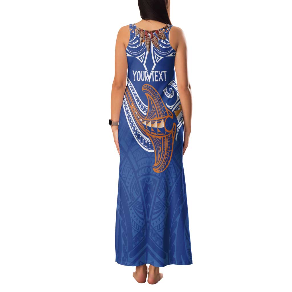 Yokwe Marshall Islands Personalized Family Matching Tank Maxi Dress and Hawaiian Shirt Jemenei Day - Seashell Necklace