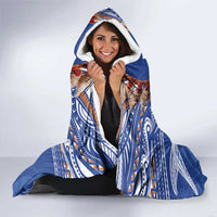 Yokwe Marshall Islands Personalized Hooded Blanket Jemenei Day - Seashell Necklace