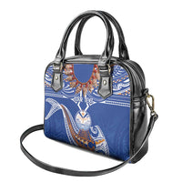 Yokwe Marshall Islands Personalized Shoulder Handbag Jemenei Day - Seashell Necklace