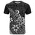 Polynesia T Shirt Plumeria Black Curves LT7 Black - Polynesian Pride
