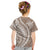 Polynesian Pride Kid T Shirt Turtle Hibiscus Luxury Style - Beige LT7 - Polynesian Pride