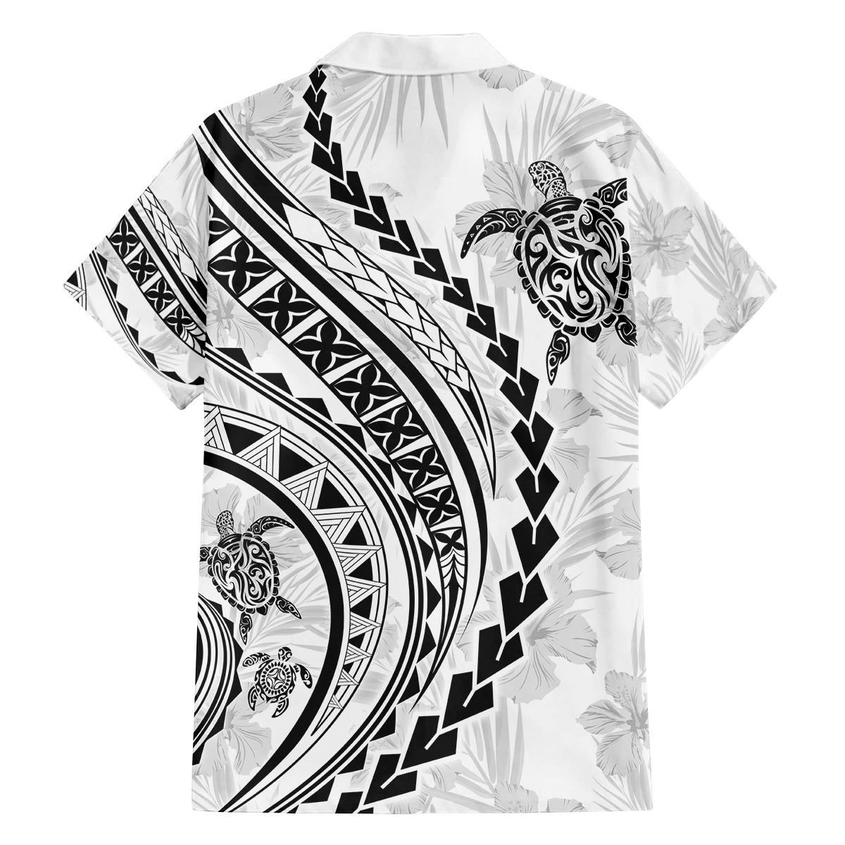Hawaii Family Matching Outfits Polynesian Pride Off Shoulder Maxi Dress And Shirt Family Set Clothes Turtle Hibiscus Luxury Style - White LT7 - Polynesian Pride
