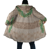 Hawai'i Paniolo Maile Twisted Lei Cloak Almond Brown LT7 - Polynesian Pride