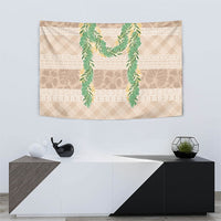 Hawai'i Paniolo Maile Twisted Lei Tapestry Almond Brown LT7 - Polynesian Pride