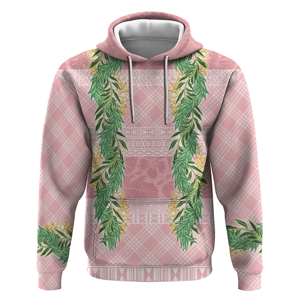 Hawai'i Paniolo Maile Twisted Lei Hoodie Dusty Rose