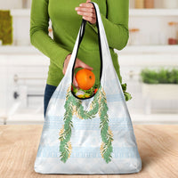 Hawai'i Paniolo Maile Twisted Lei Grocery Bag Winter White LT7 - Polynesian Pride