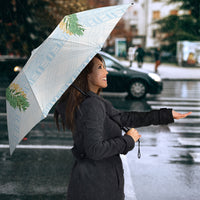 Hawai'i Paniolo Maile Twisted Lei Umbrella Winter White LT7 - Polynesian Pride