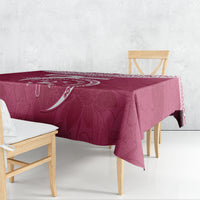 Personalised Fiji Adi Cakobau School Tablecloth ACS Old Girls Lotus Mix Masi LT7 - Polynesian Pride