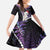 New Zealand Personalised Family Matching Puletasi and Hawaiian Shirt Meri Kirihimete Kowhaiwhai Mix Paua Shell - Amethys