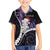 New Zealand Personalised Family Matching Puletasi and Hawaiian Shirt Meri Kirihimete Kowhaiwhai Mix Paua Shell - Amethys