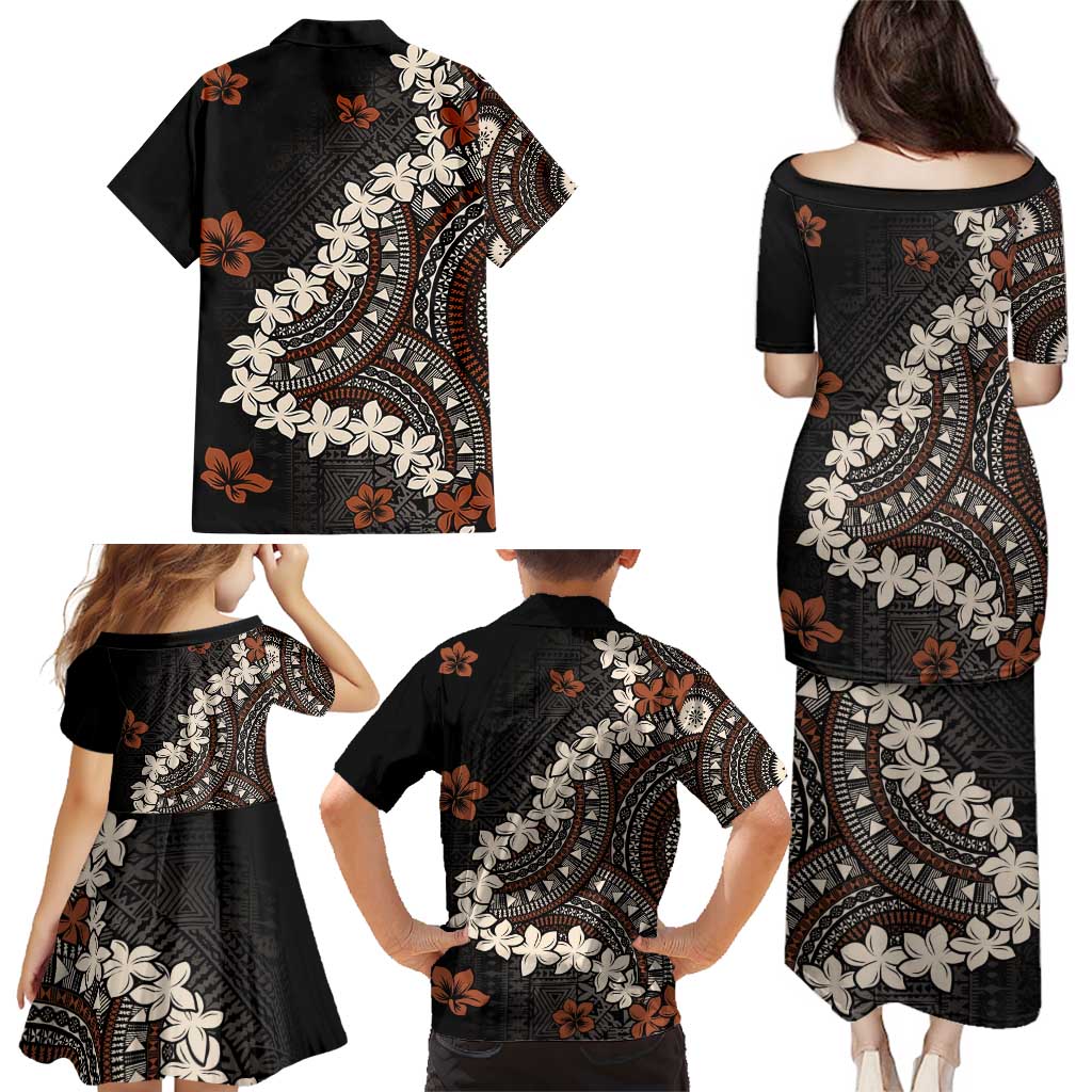 Bula Fiji Women's Day Family Matching Puletasi and Hawaiian Shirt Classic Masi Tapa