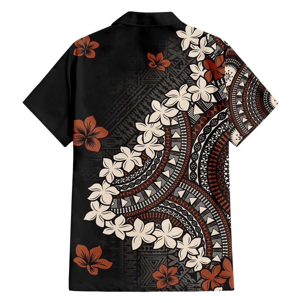 Bula Fiji Women's Day Family Matching Summer Maxi Dress and Hawaiian Shirt Classic Masi Tapa LT7 - Polynesian Pride
