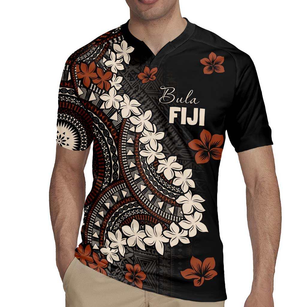 Bula Fiji Women's Day Rugby Jersey Classic Masi Tapa