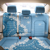 Bula Fiji Women's Day Back Car Seat Cover Turquoise Masi Tapa LT7 - Polynesian Pride