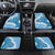 Bula Fiji Women's Day Car Mats Turquoise Masi Tapa LT7