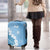 Bula Fiji Women's Day Luggage Cover Turquoise Masi Tapa LT7