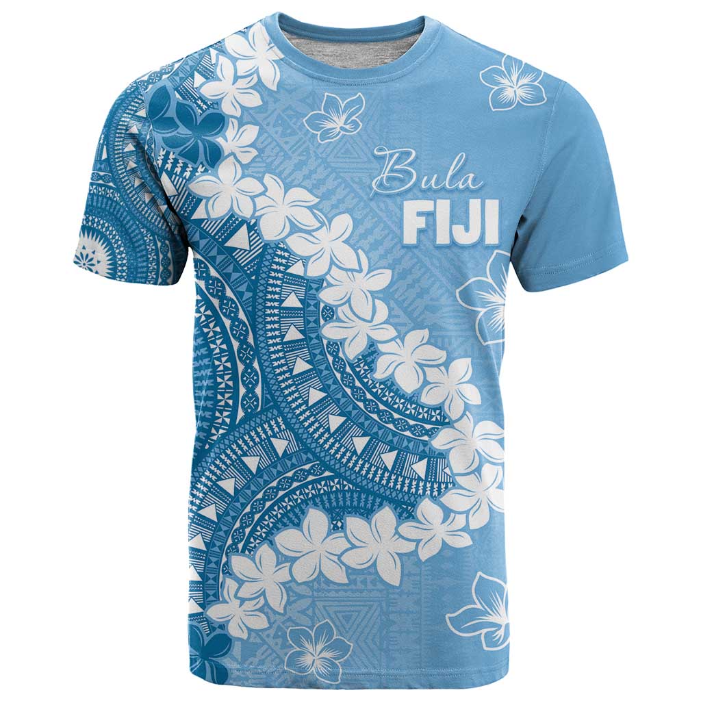Bula Fiji Women's Day T Shirt Turquoise Masi Tapa