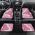 Bula Fiji Women's Day Car Mats Pink Masi Tapa