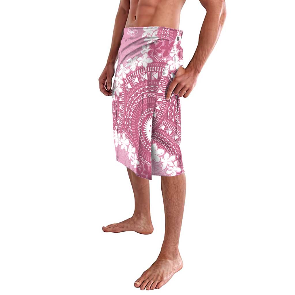 Bula Fiji Women's Day Lavalava Pink Masi Tapa