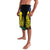 New Caledonia Kanaky Lavalava Stylized Fleche Faitiere With Kagu Bird