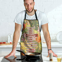 Mahalo Hawaii - Ka Pule a ka Haku Apron Tropical Flowers LT7 - Polynesian Pride