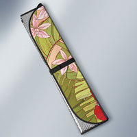 Mahalo Hawaii - Ka Pule a ka Haku Auto Sun Shade Tropical Flowers LT7 - Polynesian Pride