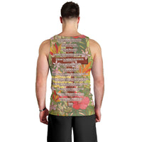 Mahalo Hawaii - Ka Pule a ka Haku Men Tank Top Tropical Flowers LT7 - Polynesian Pride