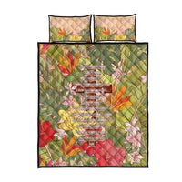 Mahalo Hawaii - Ka Pule a ka Haku Quilt Bed Set Tropical Flowers LT7 - Polynesian Pride